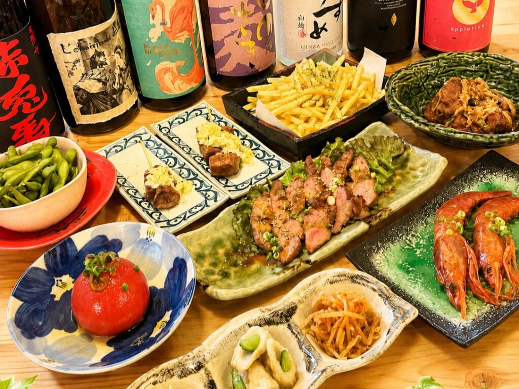 酒場もじゃの提供メニュー写真